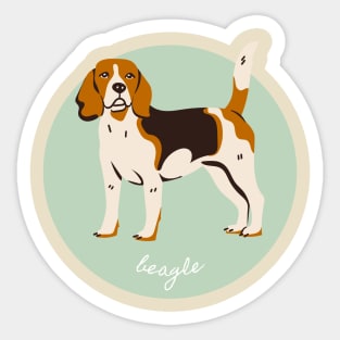 Beagle Lover Gift Dog Breed Pet Lover Puppy Sticker